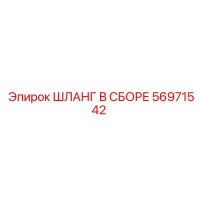 56971542 ШЛАНГ В СБОРЕ Epiroc