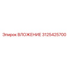 3125425700 ВЛОЖЕНИЕ Epiroc