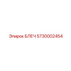 5730002454 БЛЕЧ (Epiroc)