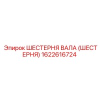 1622616724 ШЕСТЕРНЯ ВАЛА (ШЕСТЕРНЯ) Epiroc