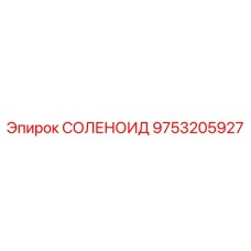 9753205927 СОЛЕНОИД Epiroc