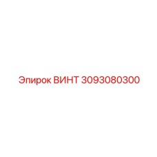 3093080300 ВИНТ Epiroc