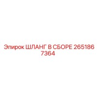 2651867364 ШЛАНГ В СБОРЕ Epiroc