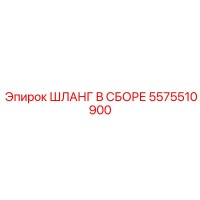 5575510900 ШЛАНГ В СБОРЕ Epiroc