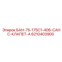 6210403900 БАН-75-175С1-406-САНС-КЛАПЕТ-А Epiroc