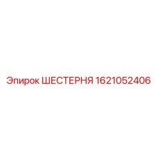 1621052406 ШЕСТЕРНЯ Epiroc