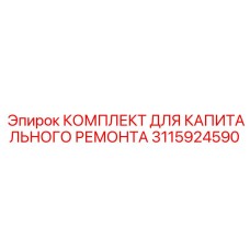 3115924590 КОМПЛЕКТ ДЛЯ КАПИТАЛЬНОГО РЕМОНТА Epiroc