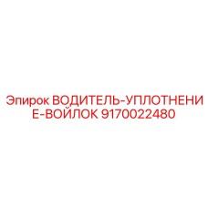 9170022480 ВОДИТЕЛЬ-УПЛОТНЕНИЕ-ВОЙЛОК Epiroc