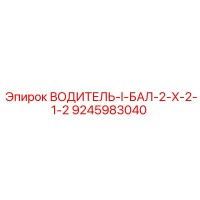 9245983040 ВОДИТЕЛЬ-I-БАЛ-2-X-2-1-2 Epiroc