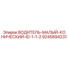 9245894231 ВОДИТЕЛЬ-МАЛЫЙ-КОНИЧЕСКИЙ-ID-1-1-2 Epiroc