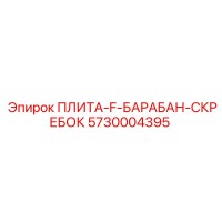 5730004395 ПЛИТА-F-БАРАБАН-СКРЕБОК Epiroc
