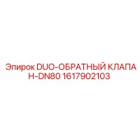 1617902103 DUO-ОБРАТНЫЙ КЛАПАН-DN80 Epiroc