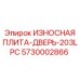 Износостойкая дверная панель для дробилок Epiroc 5730002866