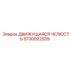 5730022539 Движущаяся Челюсть Epiroc