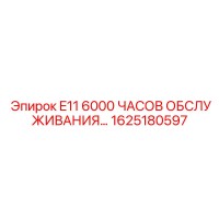 1625180597 E11 6000 ЧАСОВ ОБСЛУЖИВАНИЯ Epiroc