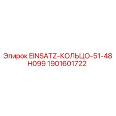 1901601722 EINSATZ-КОЛЬЦО-51-48H099 Epiroc