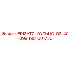 1901601730 EINSATZ-КОЛЬЦО-53-40H099 Epiroc