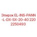 2202250493 EL-INS-PANN-L-DX-SX-20-40 Epiroc