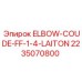 2235070800 ELBOW-COUDE-FF-1-4-LAITON Epiroc