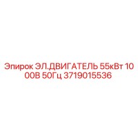 3719015536 ЭЛ.ДВИГАТЕЛЬ 55кВт 1000В 50Гц Epiroc