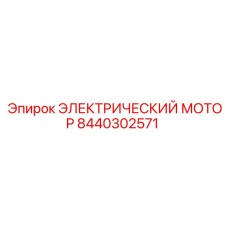 8440302571 ЭЛЕКТРИЧЕСКИЙ МОТОР Эпирок