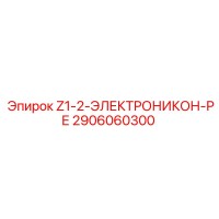 2906060300 Z1-2-ЭЛЕКТРОНИКОН-РЕ | Epiroc