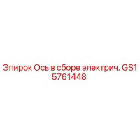 GS15761448 Ось в сборе электрич. | Epiroc