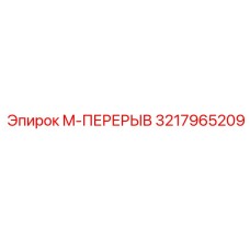3217965209 M-ПЕРЕРЫВ Эпирок