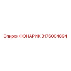 3176004894 ФОНАРИК (Epiroc)