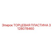 3128078460 ТОРЦЕВАЯ ПЛАСТИНА Epiroc