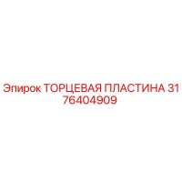 3176404909 Торцевая пластина Epiroc