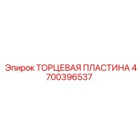4700396537 ТОРЦЕВАЯ ПЛАСТИНА Epiroc