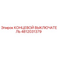 4812031379 КОНЦЕВОЙ ВЫКЛЮЧАТЕЛЬ Epiroc