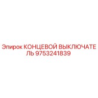 9753241839 КОНЦЕВОЙ ВЫКЛЮЧАТЕЛЬ Epiroc