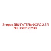 GS13172238 ДВИГАТЕЛЬ ФОРД 2.3Л NG Epiroc