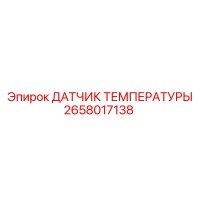 2658017138 ДАТЧИК ТЕМПЕРАТУРЫ Epiroc
