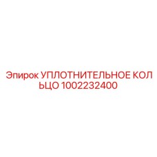 1002232400 УПЛОТНИТЕЛЬНОЕ КОЛЬЦО Epiroc