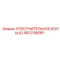 4812158081 УПЛОТНИТЕЛЬНОЕ КОЛЬЦО Epiroc