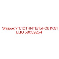 58059254 УПЛОТНИТЕЛЬНОЕ КОЛЬЦО Epiroc