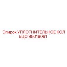 95018081 УПЛОТНИТЕЛЬНОЕ КОЛЬЦО Epiroc