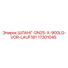 17301045 ШЛАНГ-DN25-X-900LG-VOR-LAUF181 Epiroc