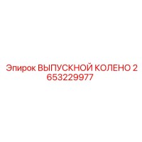 2653229977 ВЫПУСКНОЙ КОЛЕНО Epiroc