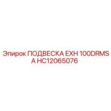 Epiroc ПОДВЕСКА EXH 100DRMSA HC12065076