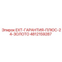 4812159287 EXT-ГАРАНТИЯ-ПЛЮС-24-ЗОЛОТО Epiroc