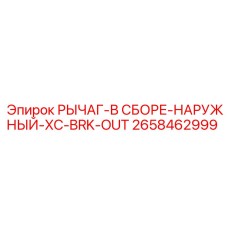 РЫЧАГ-В СБОРЕ-НАРУЖНЫЙ Epiroc артикул 2658462999