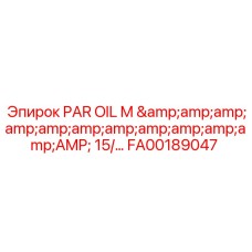 FA00189047 PAR OIL M & 15/... Epiroc