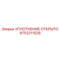 9753211529 УПЛОТНЕНИЕ ОТКРЫТО Epiroc