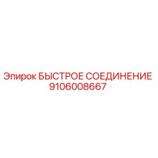 9106008667 БЫСТРОЕ СОЕДИНЕНИЕ Epiroc