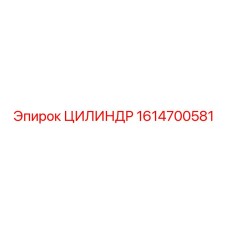 1614700581 ЦИЛИНДР Epiroc