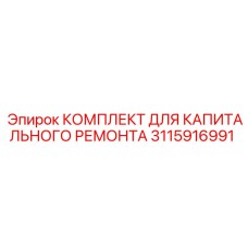 3115916991 КОМПЛЕКТ ДЛЯ КАПИТАЛЬНОГО РЕМОНТА Epiroc